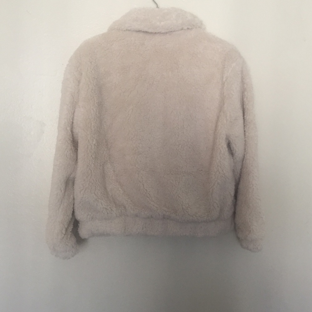 BLAKE Faux Fur Teddy Bomber Jacket - Picture 5 of 6